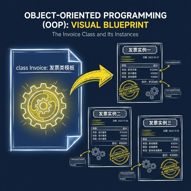 OOP 面向对象发票蓝图