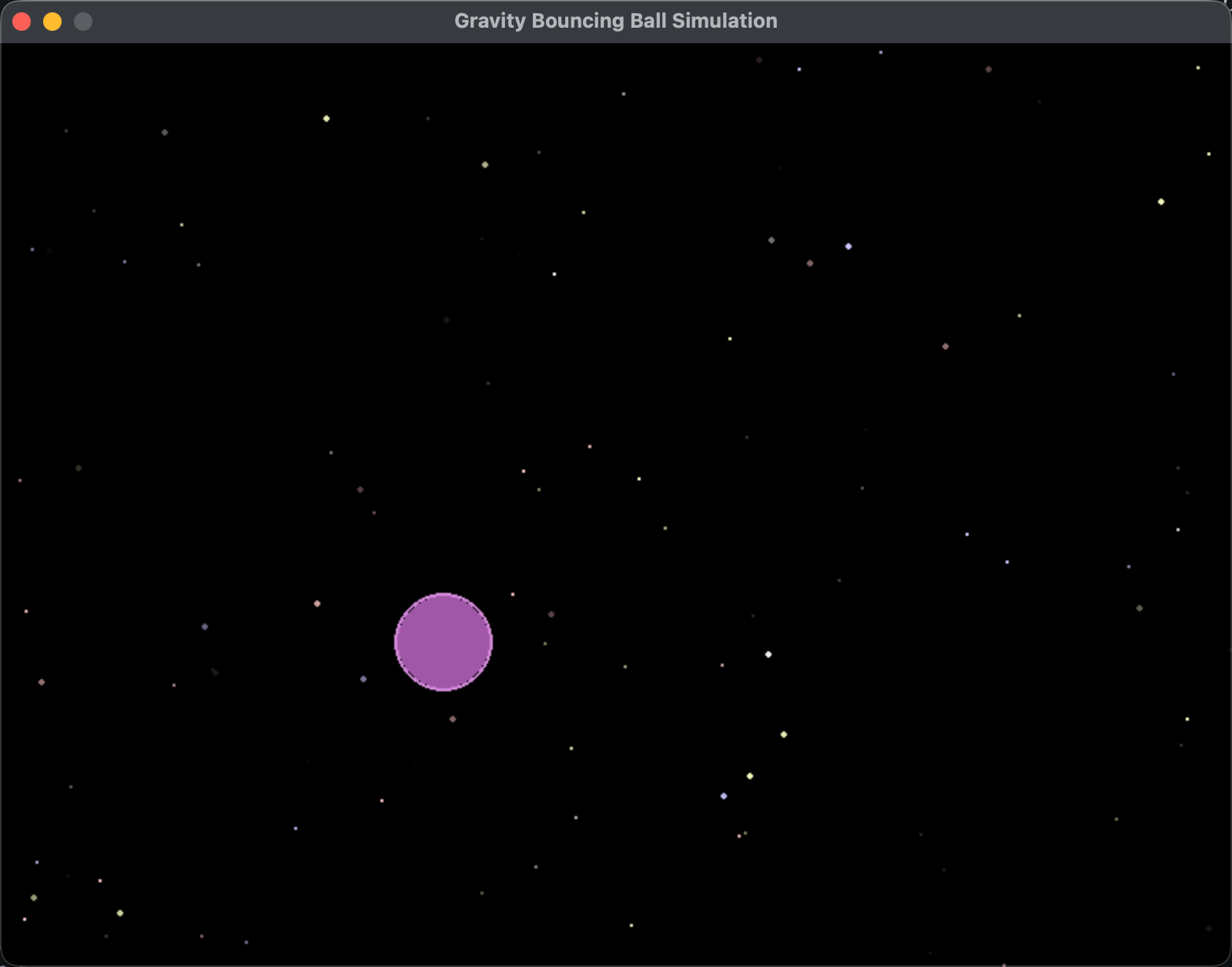 First Bounce Ball Game